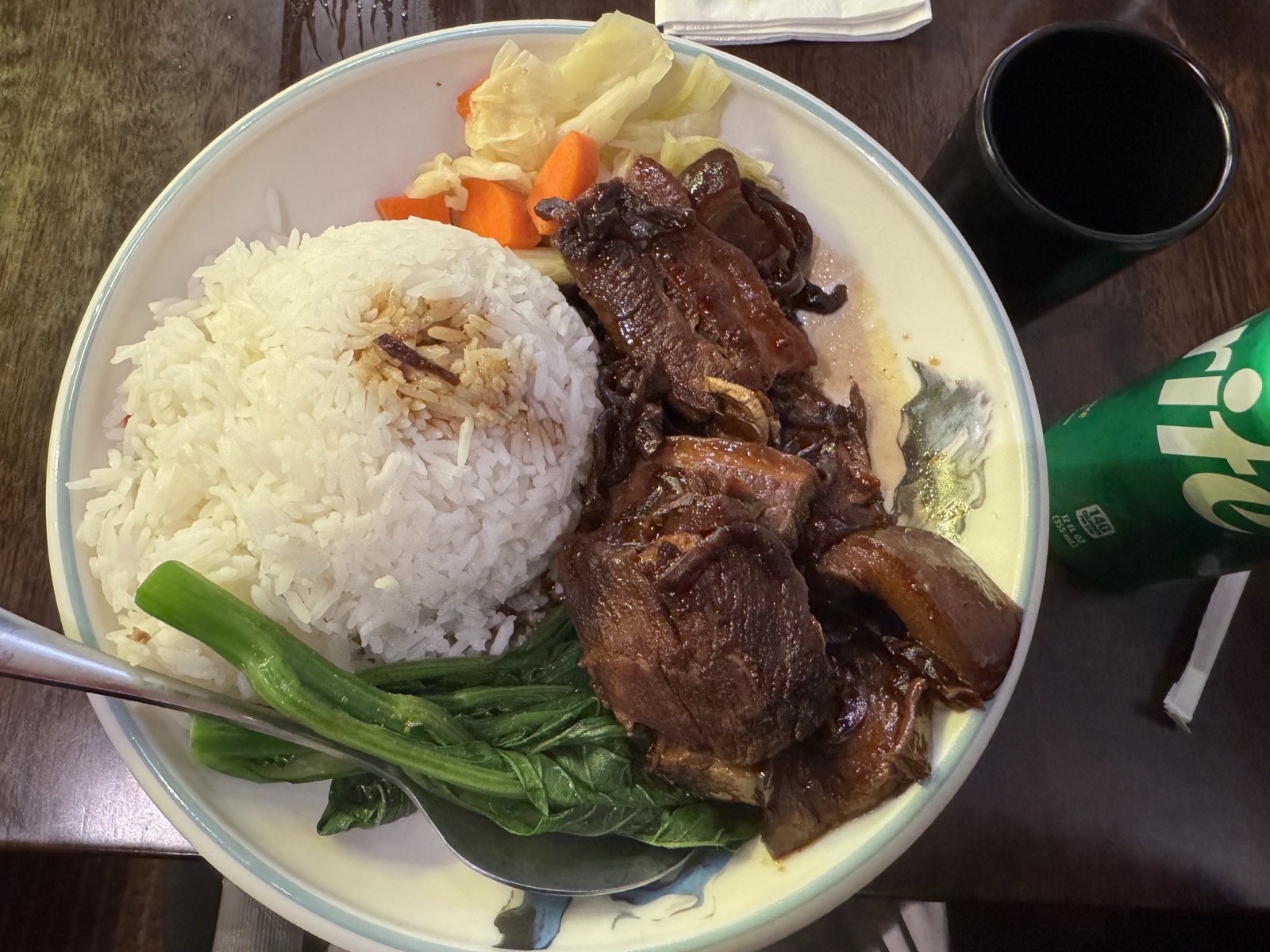 チャイナタウンで食べた角煮ライス